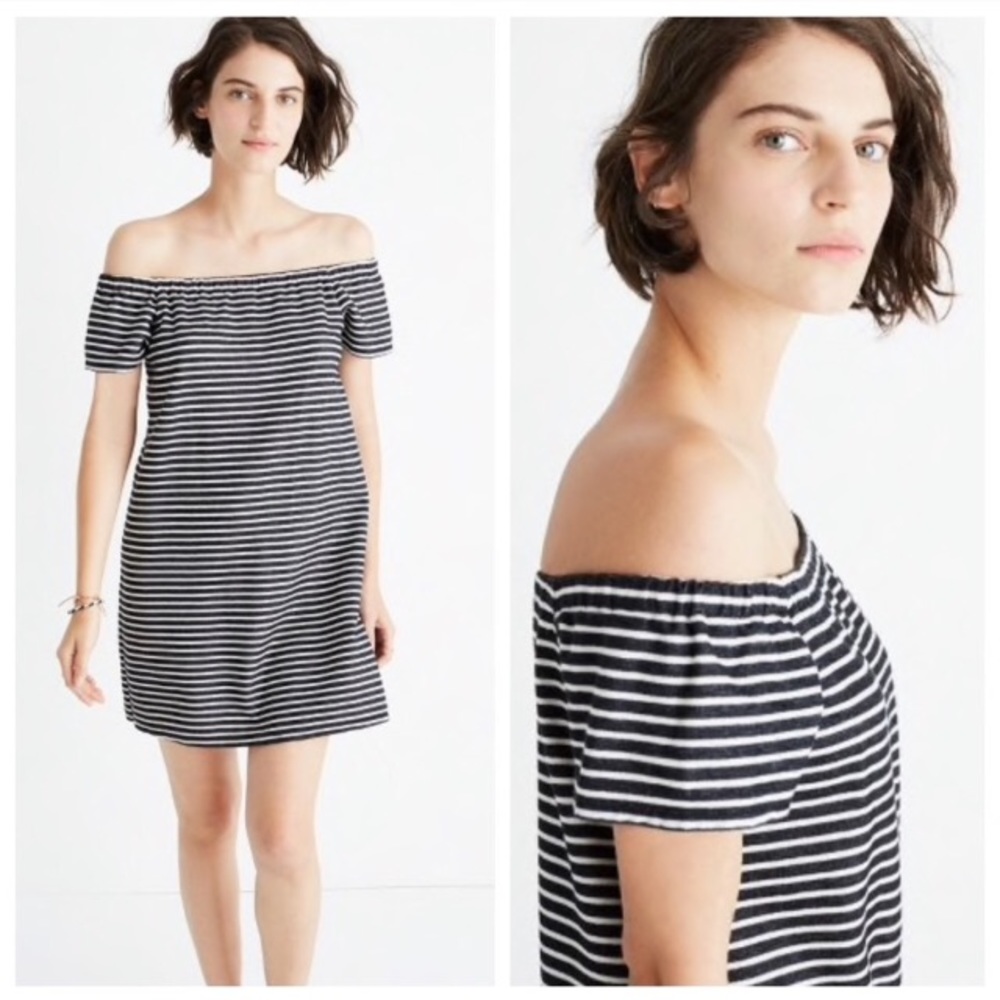Madewell Melody Off the Shoulder Dress NWOT
